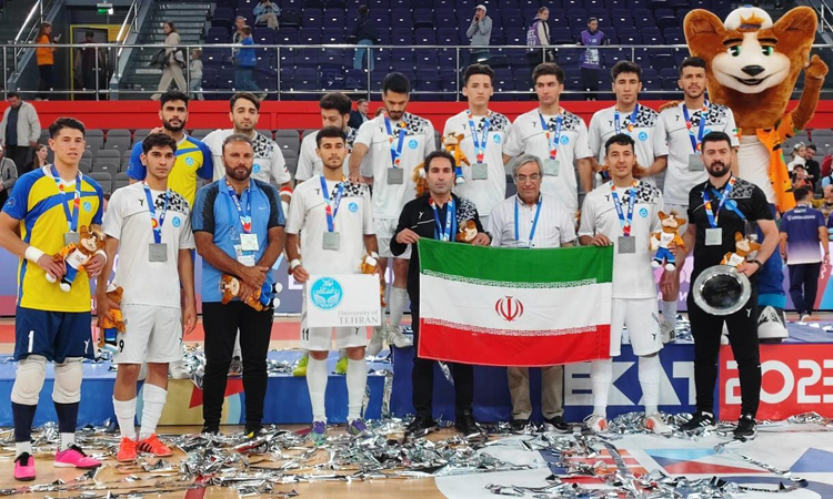 تیم ملی فوتسال دانشجویان ایران، نایب قهرمان مسابقات دانشجویان جهان شد